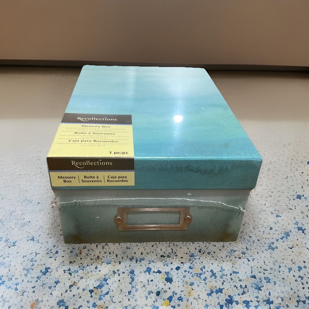 Recollections Memory Box Holds Over 1,000 Photos Or 14 DVDs Or 18 CDs